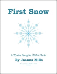 First Snow SSAA choral sheet music cover Thumbnail